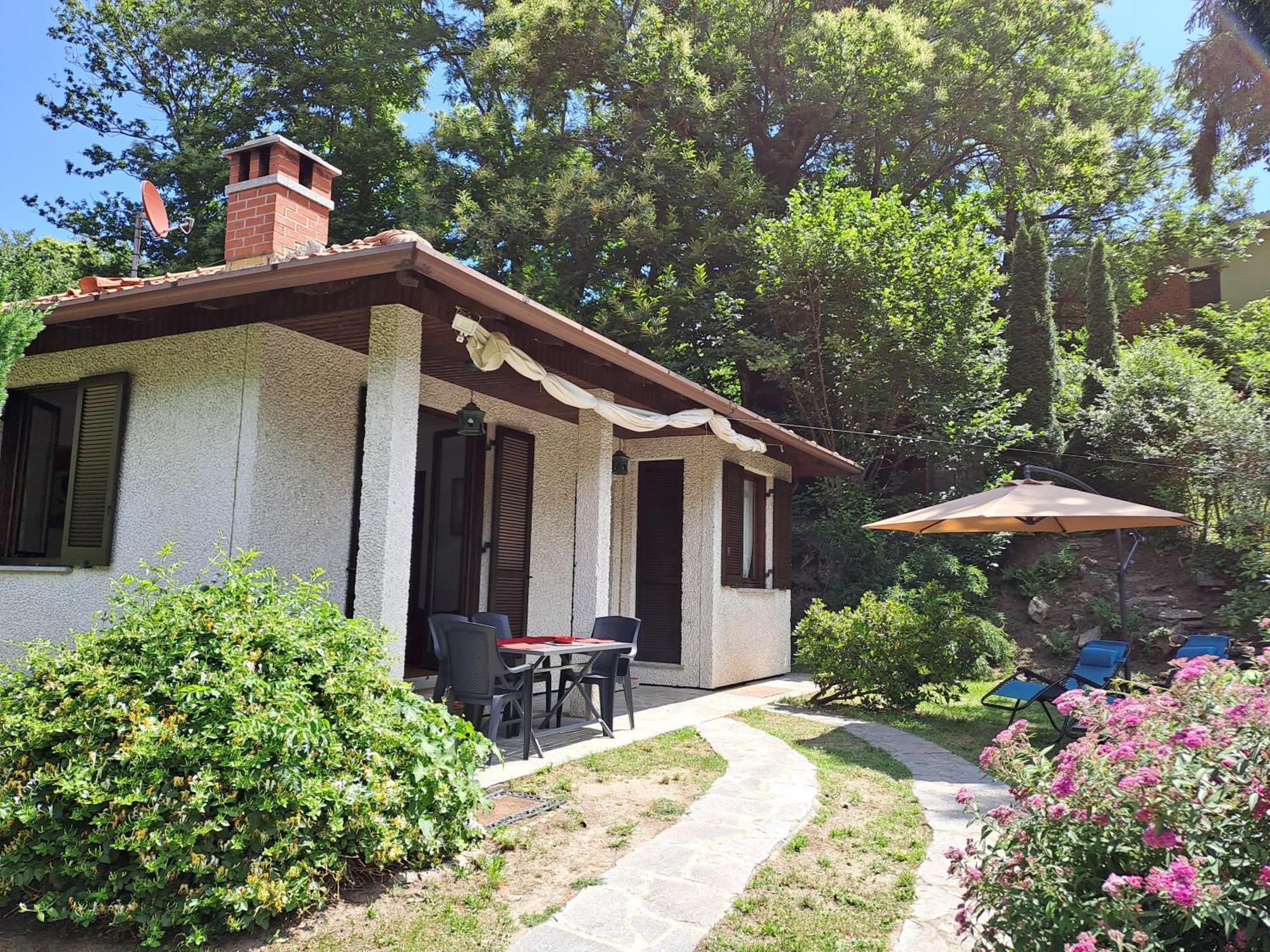Villetta Singola Con Giardino Cottage Ghisallo Zona Bellagio 마그레글리오 외부 사진
