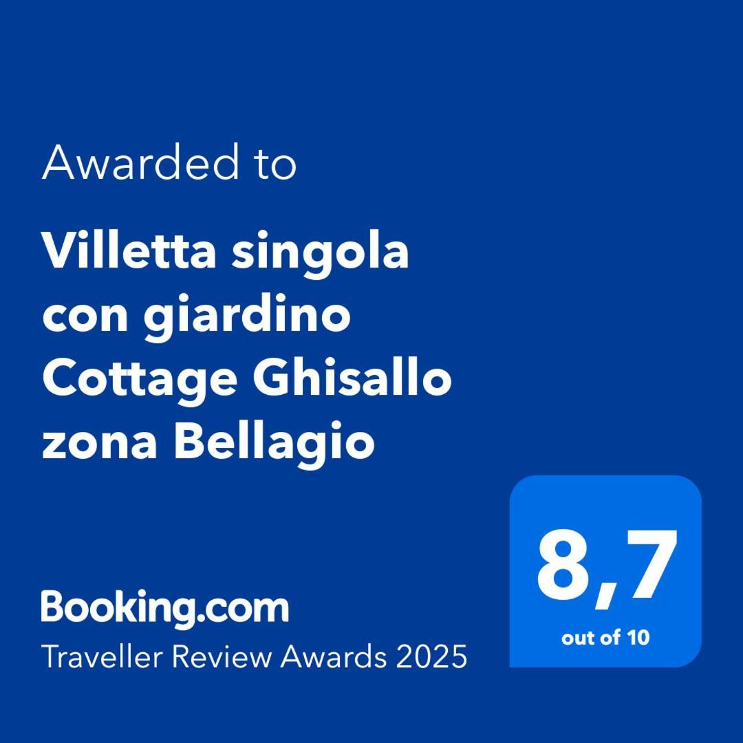 Villetta Singola Con Giardino Cottage Ghisallo Zona Bellagio 마그레글리오 외부 사진